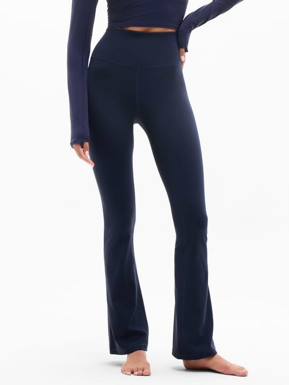 Athleta Elation Flare Leggings Large Petite